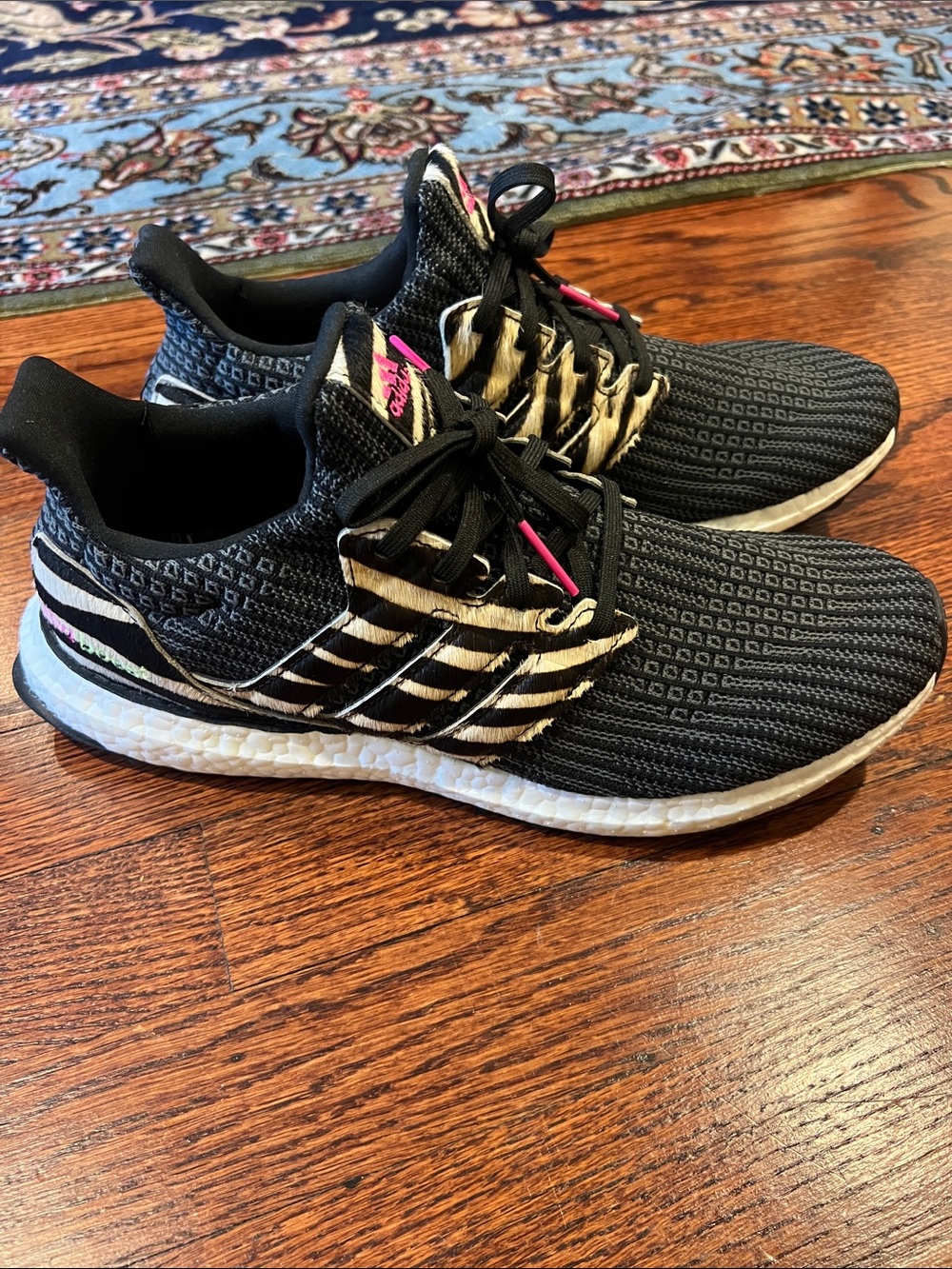 Women’s Adidas Animal Print Sneakers Continental Sole